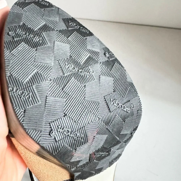 Ron White Canvas Strappy Safari Style High Heel Sandals - Picture 11 of 11